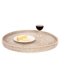 Artifacts Rattan Round Tray