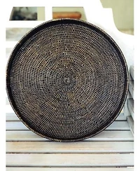 Artifacts Trading Company Rattan Round Tray Collection