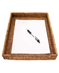 Artifacts Trading Company Rattan Office Paper Tray