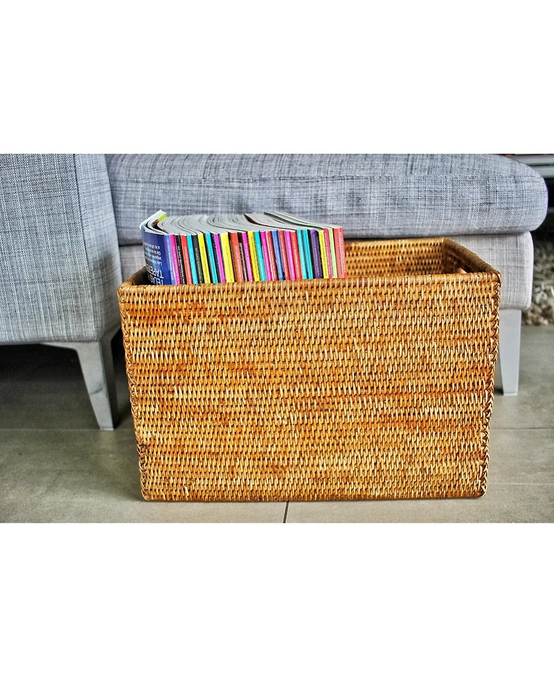 Artifacts Rattan Storage Box Legal File