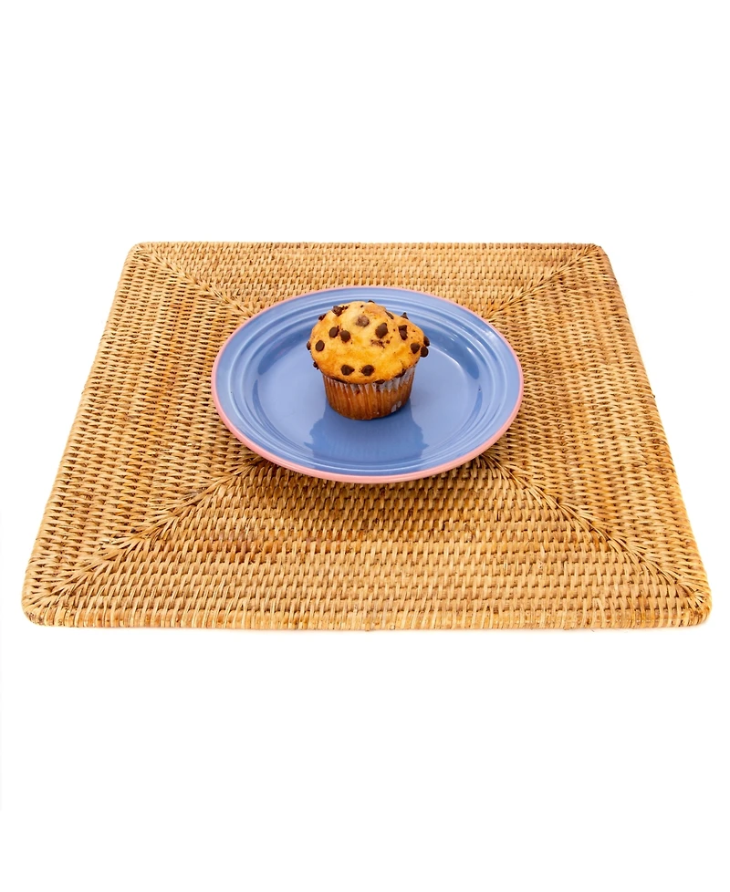 Artifacts Rattan Square Placemat