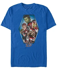 Marvel Men's Avengers Endgame Geometric Group, Short Sleeve T-shirt
