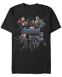 Marvel Men's Avengers Endgame Splatter Group, Short Sleeve T-shirt