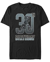 Fifth Sun Men's Marvel Black Panther 30th Birthday Short Sleeve T-Shirt