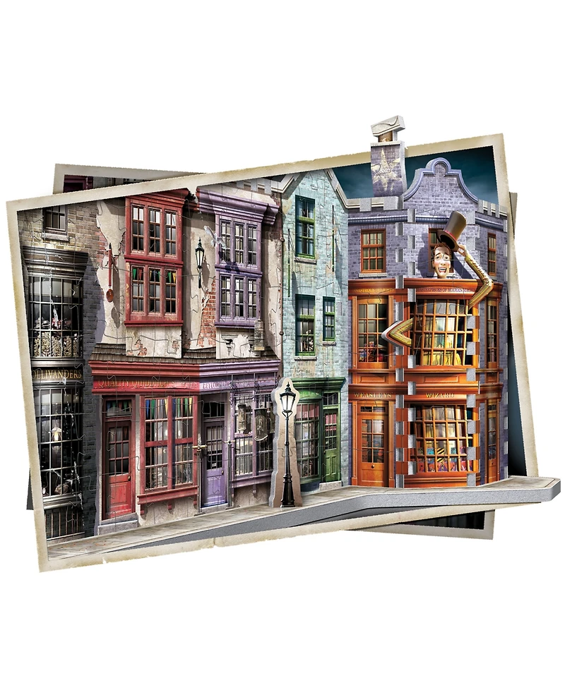 Wrebbit Harry Potter Collection - Diagon Alley 3D Puzzle- 450 Pieces