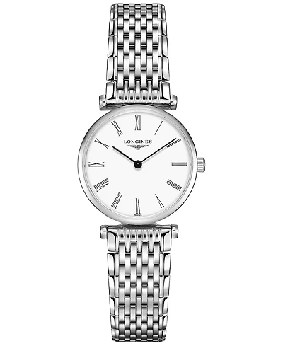 Longines Women's Swiss La Grande Classique de Longines Stainless Steel Bracelet Watch 24mm