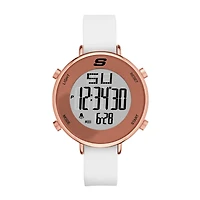 Skechers Women's Magnolia Silicone Strap Watch 40mm