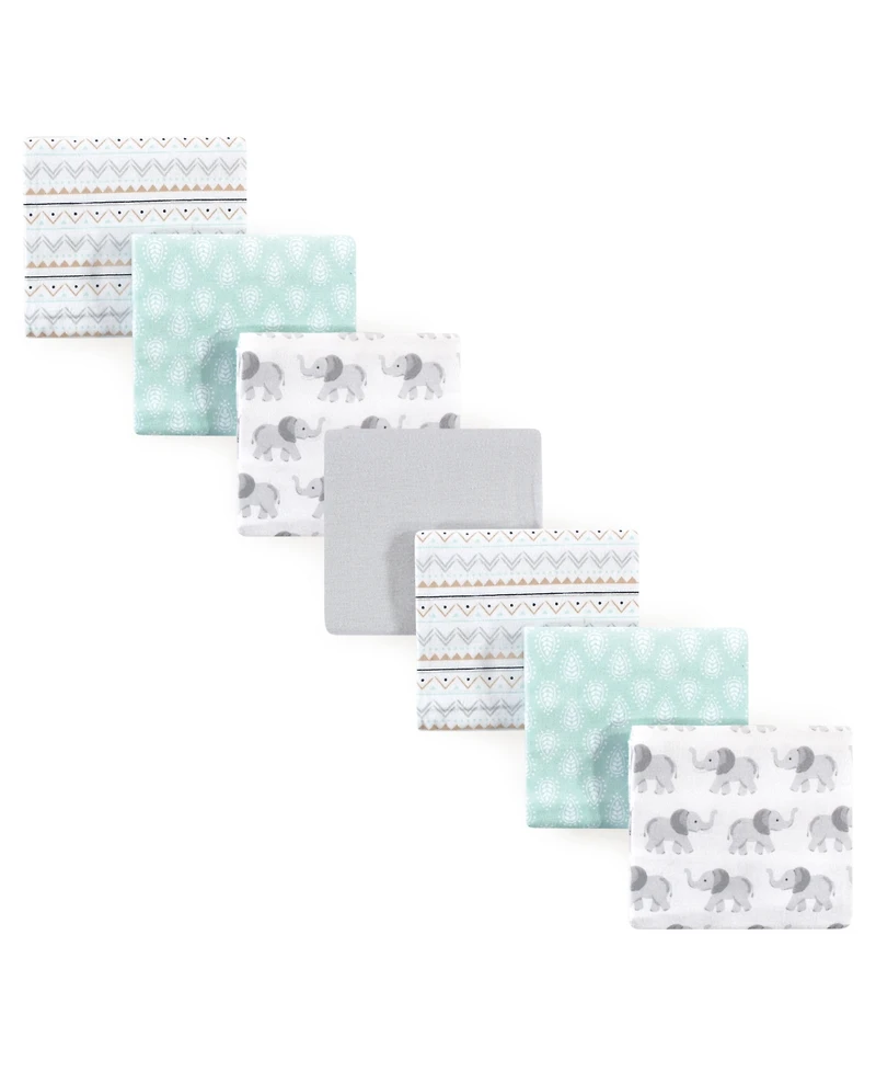 Hudson Baby Unisex Cotton Flannel Receiving Blankets Bundle