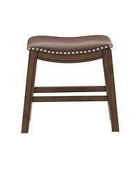 Gilman 18" Height Saddle Stool