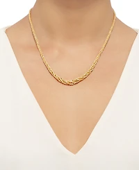 Lightweight Graduated Rope Link 18" Chain Necklace (3mm - 6.25MM) in 14k Gold