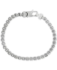 Effy Men's Box Link Chain Bracelet in Sterling Silver