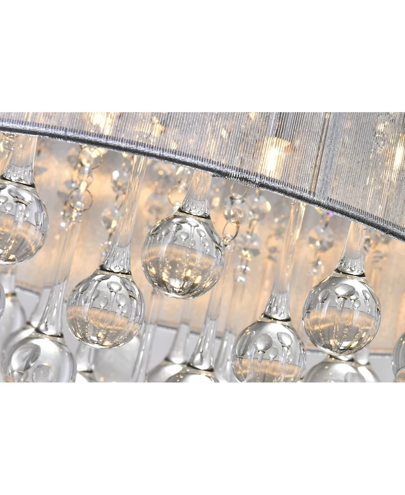 Cwi Lighting Water Drop 6 Light Flush Mount