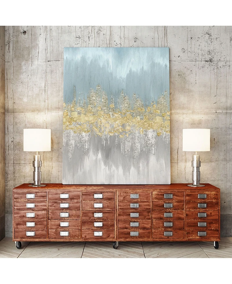 Giant Art 20" x 16" Neutral Wave Lengths Iii Museum Mounted Canvas Print