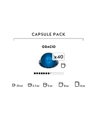 Nespresso VertuoLine Odacio, 40 Capsules
