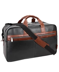 Mcklein Wellington 21" Dual-Compartment Laptop Tablet Duffel