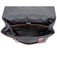 Mcklein Element 17" Nylon Flap-Over Laptop Tablet Backpack