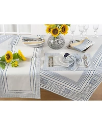 Saro Lifestyle Hand Blocked Mod Print Runner