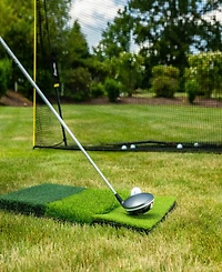 Franklin Sports Golf Practice Mat - All Terrain Tri - Surface Golf Mat