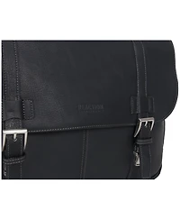 Colombian Leather Flapover 15.6" Laptop Bag