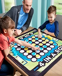 Franklin Sports Checkers and Four-in-a-Row Mat