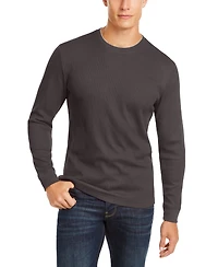 Club Room Men's Thermal Crewneck Shirt