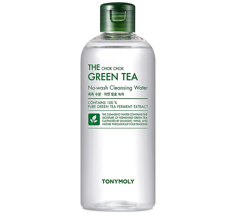 Tonymoly The Chok Chok Green Tea Cleansing Water, 10.1-oz.