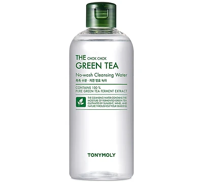 Tonymoly The Chok Chok Green Tea Cleansing Water, 10.1-oz.
