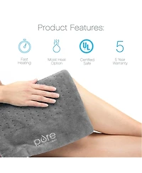 Pure Enrichment PureRelief Deluxe Heating Pad 12" x 24"