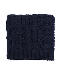 Happycare Textiles Knitted Luxury Chenille Throw, 51" x 67"