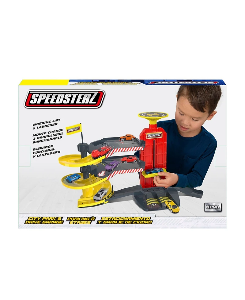 Speedsterz City Park Drive Garage Play Set