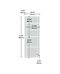 Sauder Beginnings 5 Shelf Bookcase