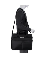 McKlein Walton, 17" Expandable Double Compartment Laptop Briefcase