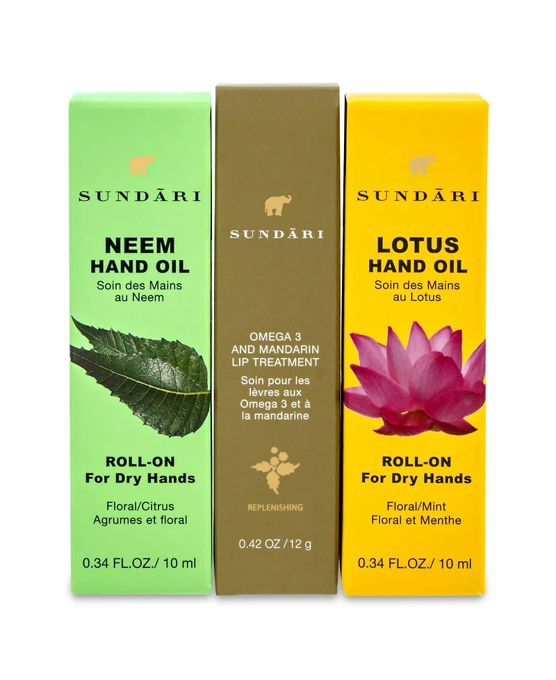 Sundari Hand And Lip Care Set
