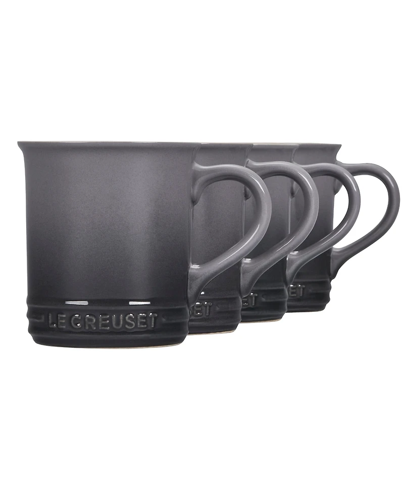 Le Creuset 14 oz. Stoneware Set of Four Coffee Mugs