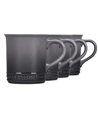 Le Creuset 14 oz. Stoneware Set of Four Coffee Mugs