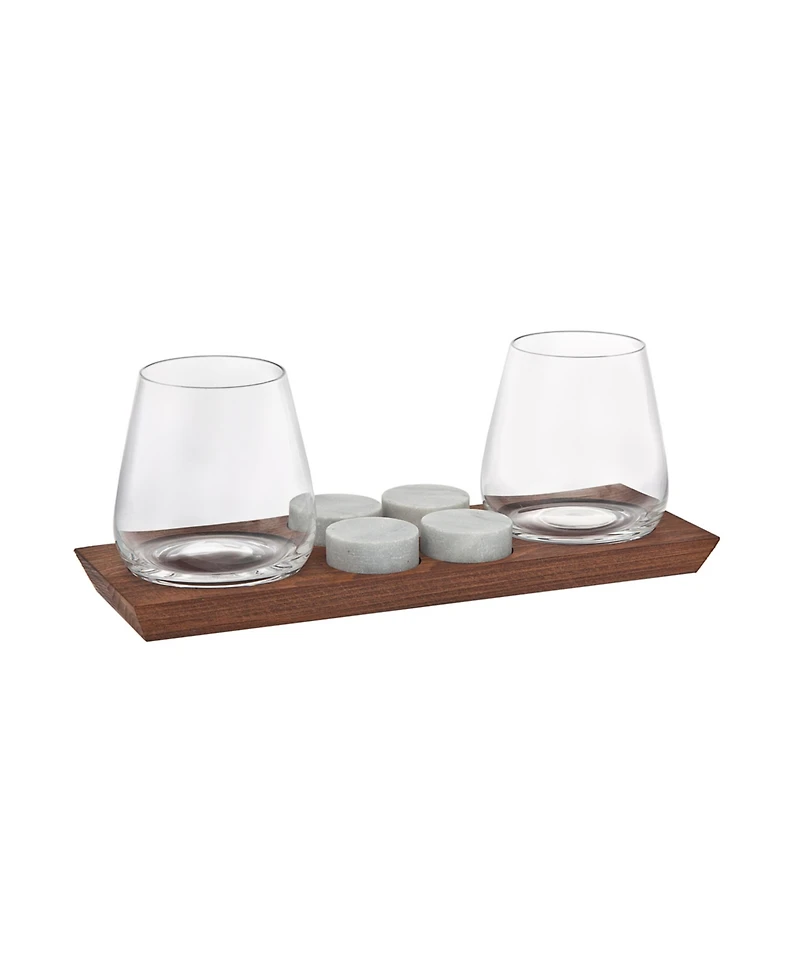 Godinger Whisky Glasses 7 Piece Gift Set