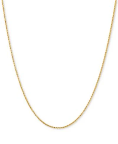 Italian Gold Wheat Link Chain Necklace Collection In 14k Gold