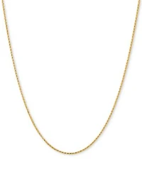 Italian Gold Wheat Link Chain Necklace Collection In 14k Gold