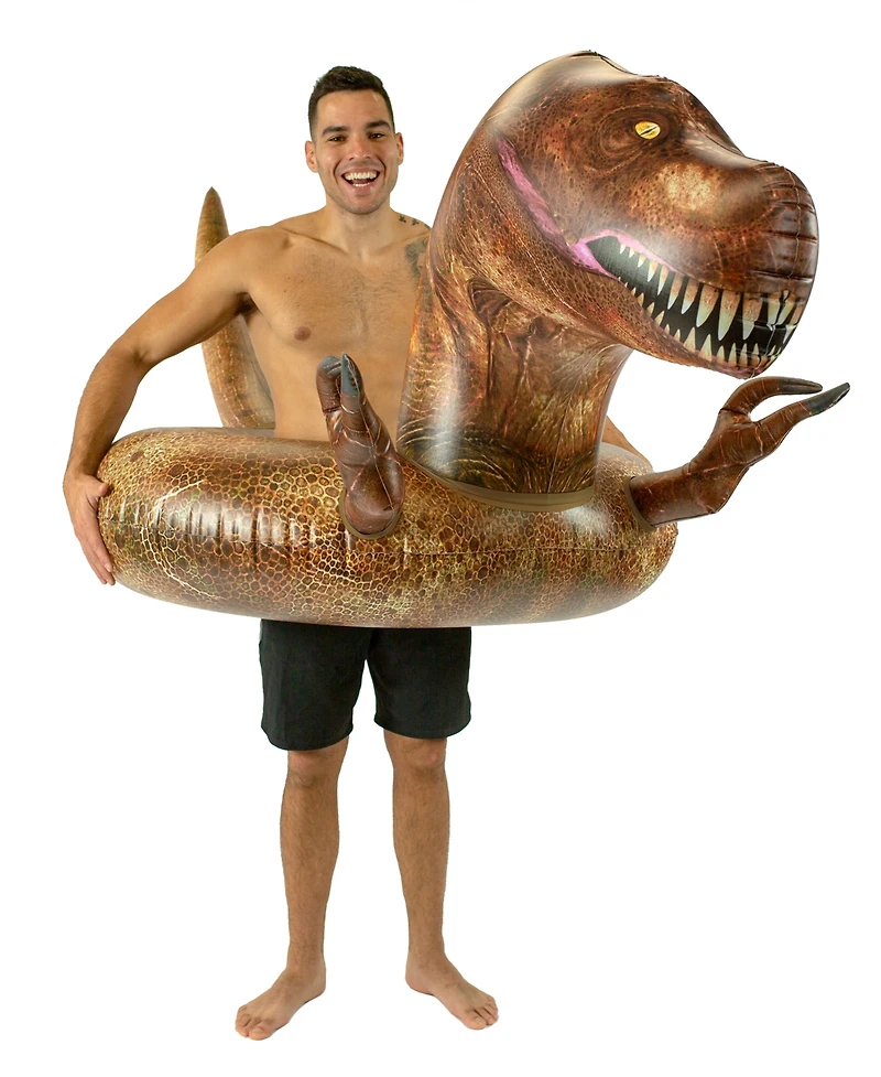 PoolCandy T-Rex Dinosaur 48" Jumbo Swimming Pool Tube