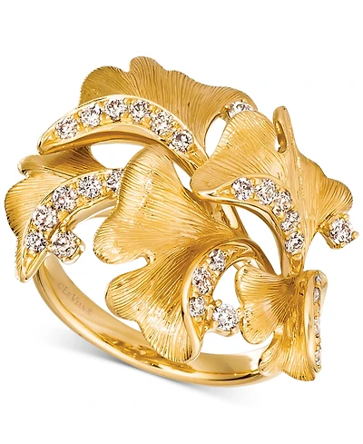 Le Vian Nude Diamond Sculptured Flower Statement Ring (1/2 ct. t.w.) 14k Gold