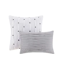 Urban Habitat Calum Jacquard 5-Pc. Duvet Cover Set, Full/Queen