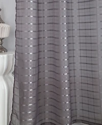 Rt Designers Collection Wanda Box Voile Light Filtering One Grommet Curtain Panel 54" x 90"