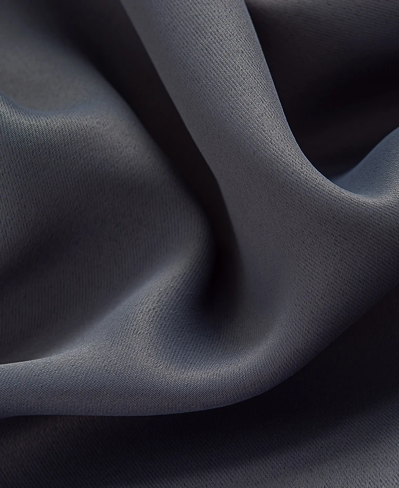 Rt Designers Collection Polyester Twilight Blackout Rod Pocket Curtain Panel