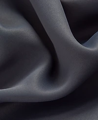 Rt Designers Collection Polyester Twilight Blackout Rod Pocket Curtain Panel
