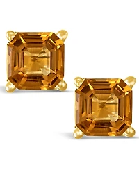 Garnet (2-1/2 ct. t.w.) Stud Earrings 14K Yellow Gold (Also Peridot & Citrine)