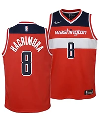 Nike Big Boys Rui Hachimura Washington Wizards Icon Swingman Jersey