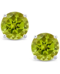 Peridot (1 ct. t.w.) Stud Earrings 14K White or Yellow Gold