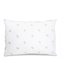 Calvin Klein Monogram Logo Density Collection Cotton Pillow