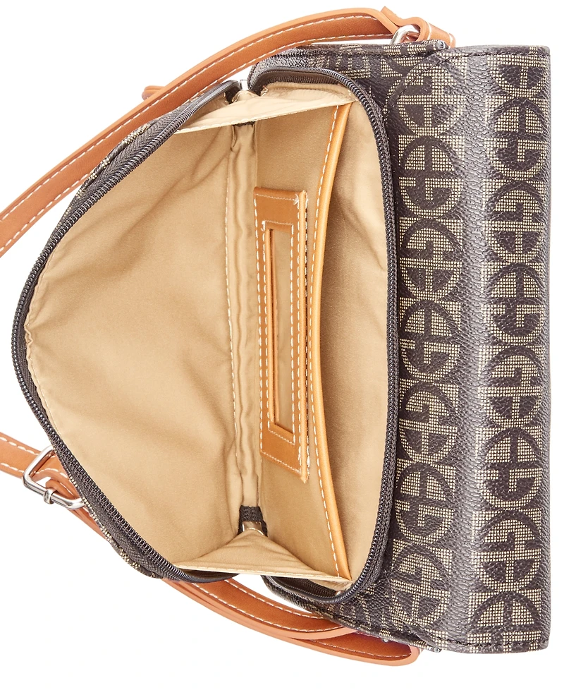 Giani Bernini Block Signature Crossbody Organizer, Exclusively at Macy's