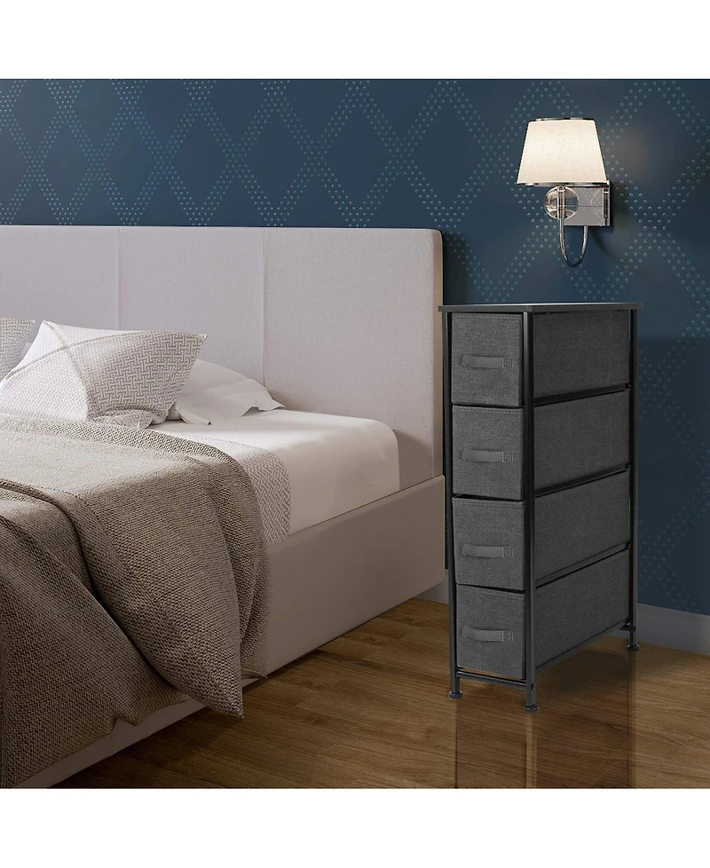 Sorbus Narrow 4 Drawers Dresser